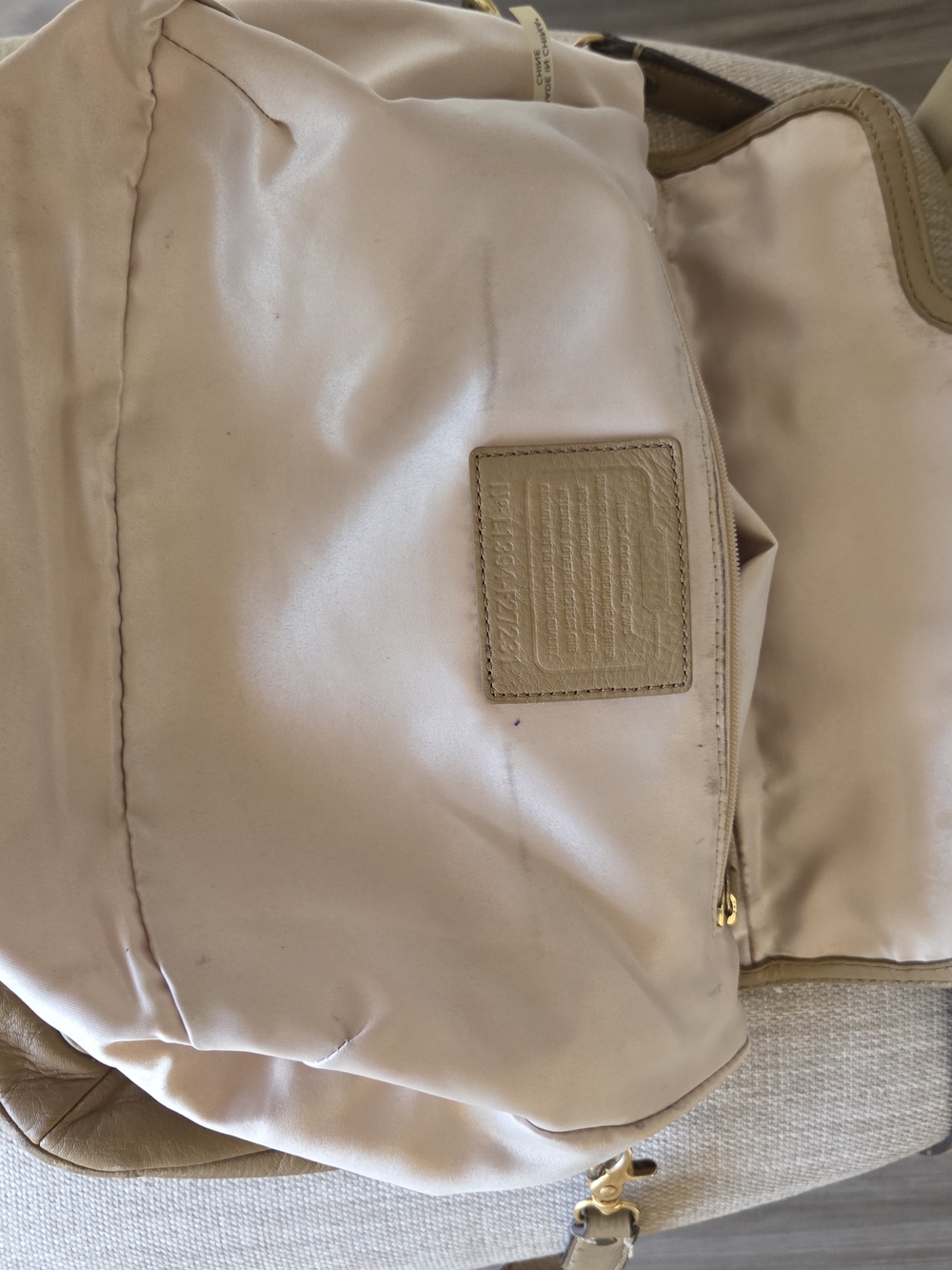 Coach Leather Satchel - Picture 6 of 10